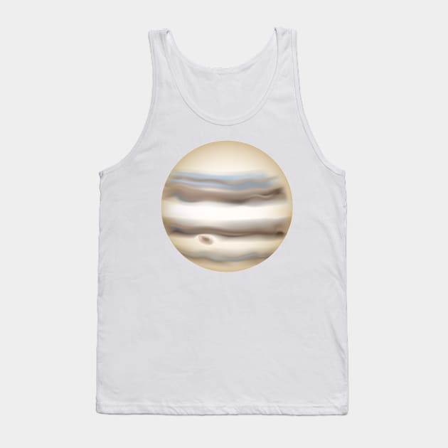 Planet Jupiter Tank Top by dcohea